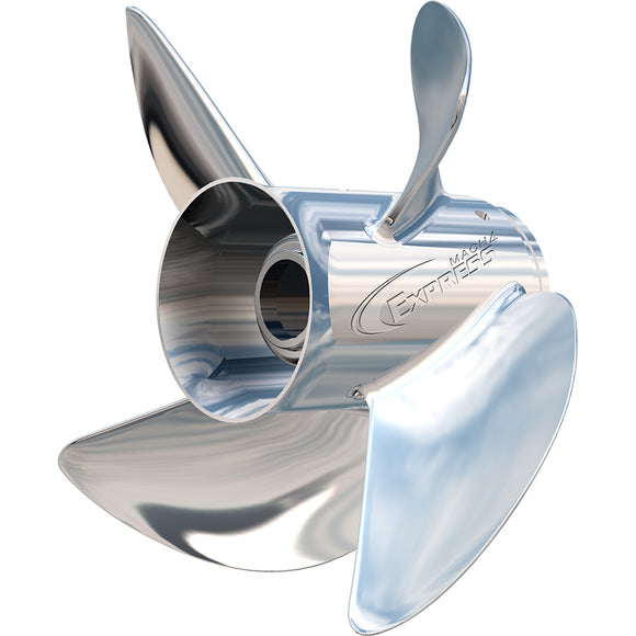 Turning Point Express® Mach4™ - Left Hand - Stainless Steel Propeller - EX1/EX2-1317-4L - 4-Blade - 13.25