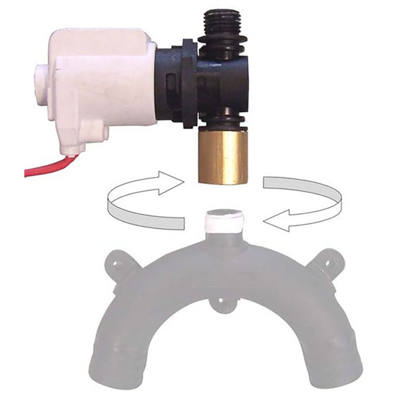 Jabsco Vented Loop Solenoid Valve f/37010 Series Toilet - Fishing Monsters