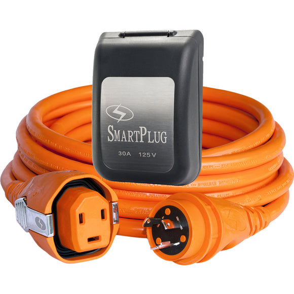 SmartPlug 30 AMP SmartPlug/Twist Type Cordset w/Black Inlet Cover- 50' - Fishing Monsters