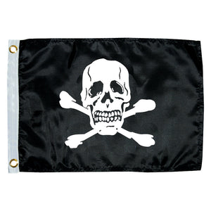 Taylor Made 12" x 18" Jolly Roger Novelty Flag - Fishing Monsters