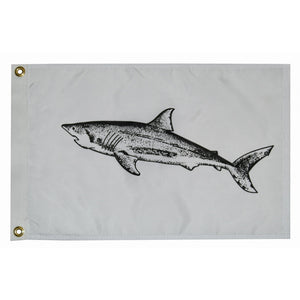 Taylor Made 12" x 18" Shark Flag - Fishing Monsters