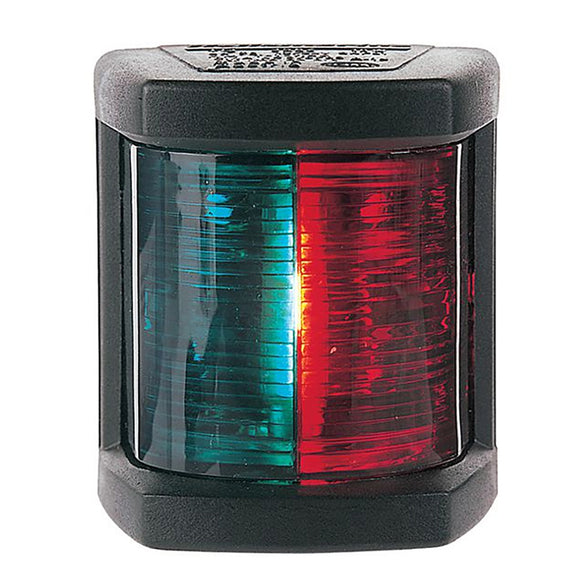 Hella Marine Bi-Color Navigation Lamp- Incandescent - 1nm - Black Housing - 12V - Fishing Monsters