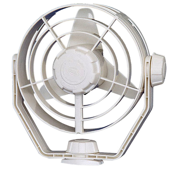 Hella Marine 2-Speed Turbo Fan - 12V - White - Fishing Monsters