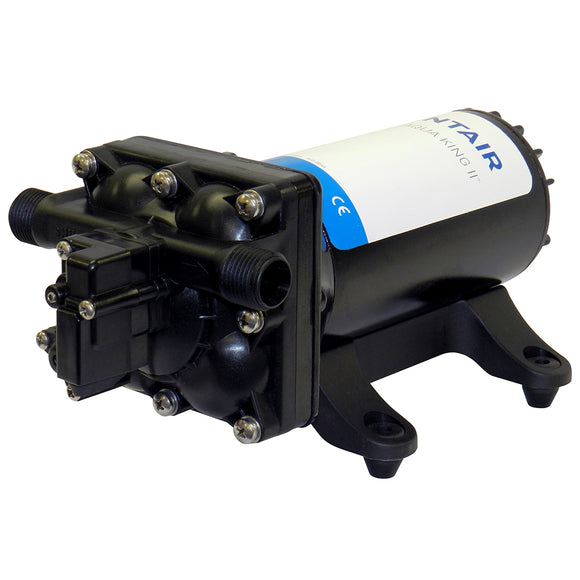 Shurflo by Pentair AQUA KING™ II Supreme 5.0 (24 VDC) Fresh Water Pump w/Strainer & Fittings - Fishing Monsters