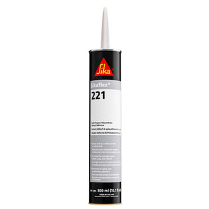 Sika Sikaflex® 221 Multi-Purpose Polyurethane Sealant/Adhesive - 10.3oz(300ml) Cartridge - Black - Fishing Monsters