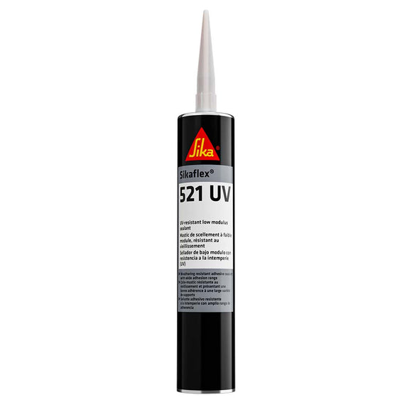 Sika Sikaflex® 521UV UV Resistant LM Polyurethane Sealant - 10.3oz(300ml) Cartridge - White - Fishing Monsters