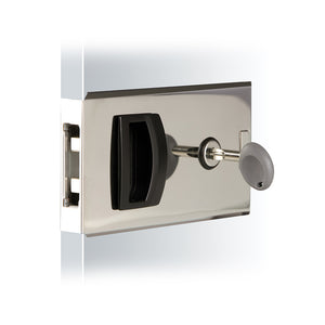 Southco Flush Sliding Door Latch - Square - Aluminum - Fishing Monsters