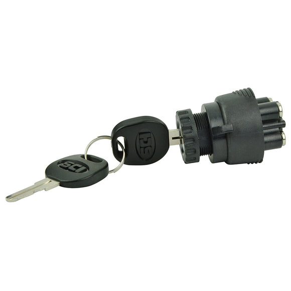 BEP 3-Position Ignition Switch - OFF/Ignition-Accessory/Start - Fishing Monsters