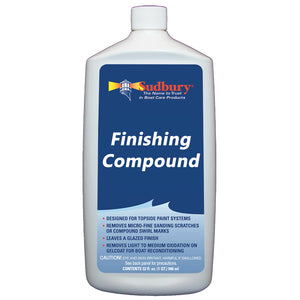 Sudbury Finishing Compound - 32oz Liquid - Fishing Monsters