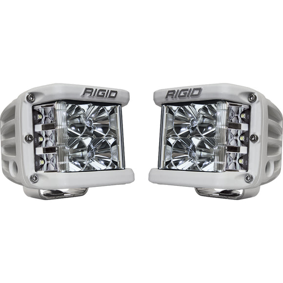 RIGID Industries D-SS PRO Flood LED Surface Mount - Pair - White - Fishing Monsters