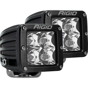 RIGID Industries D-Series PRO Hybrid-Spot LED - Pair - Black - Fishing Monsters