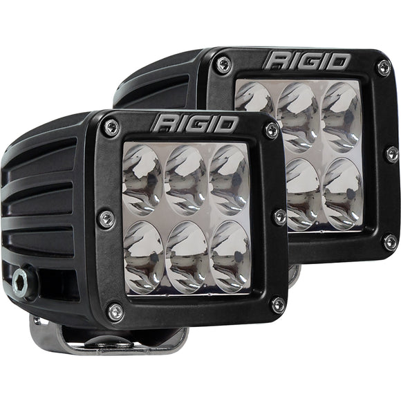 RIGID Industries D-Series PRO Specter-Driving LED - Pair - Black - Fishing Monsters