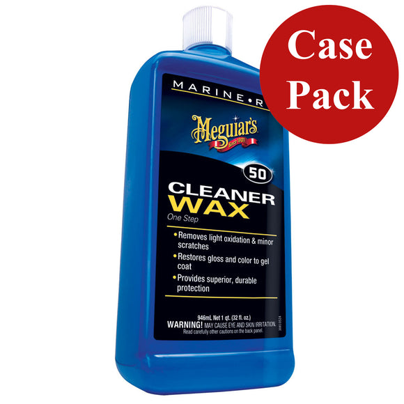 Meguiar's Boat/RV Cleaner Wax - 32 oz - *Case of 6* - Fishing Monsters