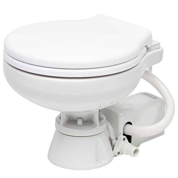 Johnson Pump AquaT™ Electric Marine Toilet - Super Compact - 12V - Fishing Monsters