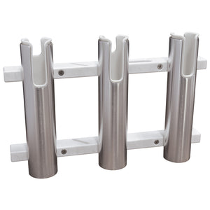 TACO Aluminum/Poly 3-Rod Rack Holder - Fishing Monsters