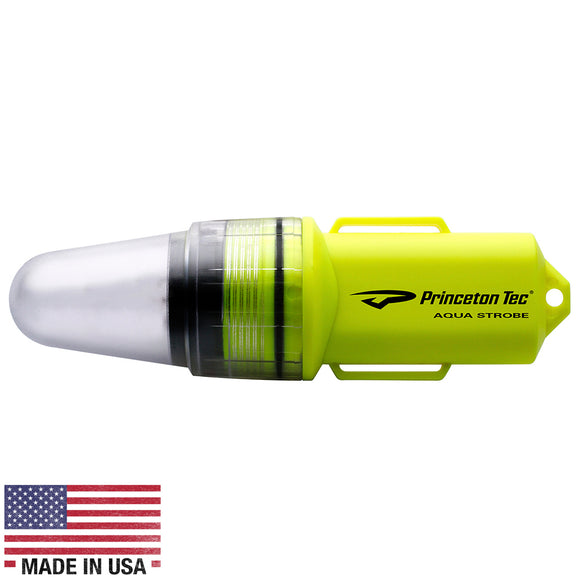 Princeton Tec Aqua Strobe LED - Neon Yellow - Fishing Monsters