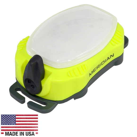 Princeton Tec Meridian Strobe / Beacon - Neon Yellow - Fishing Monsters