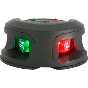 Attwood LightArmor Bow Mount Navigation Light - Composite Black - Bi-Color - 2NM - Fishing Monsters