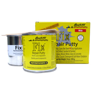 BoatLIFE Fix Repair Putty - 16oz - White - Fishing Monsters