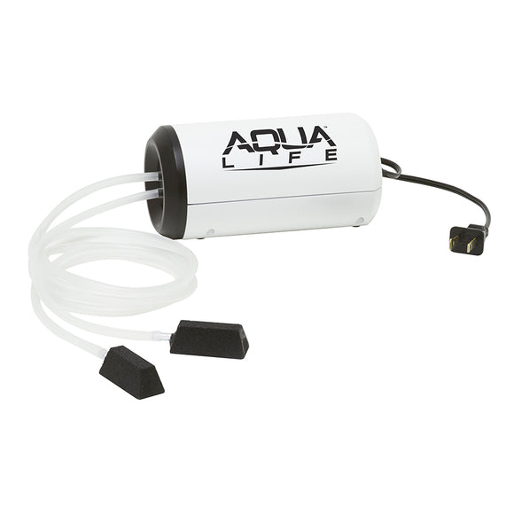 Frabill Aqua-Life® Aerator Dual Output 110V Greater Than 25 Gallons - Fishing Monsters