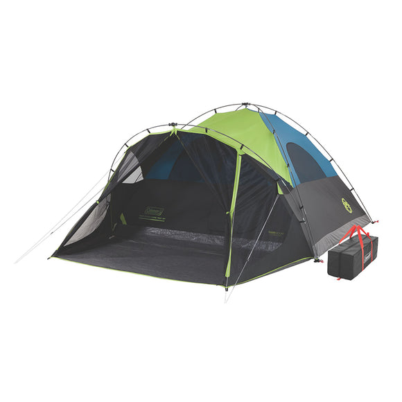 Coleman 6-Person Darkroom Fast Pitch Dome Tent w/Screen Room - Fishing Monsters