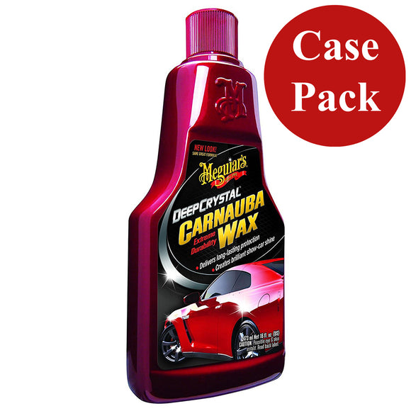 Meguiar's Deep Crystal® Carnauba Wax - 16oz *Case of 6* - Fishing Monsters