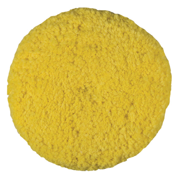 Presta Rotary Blended Wool Buffing Pad - Yellow Medium Cut - Fishing Monsters