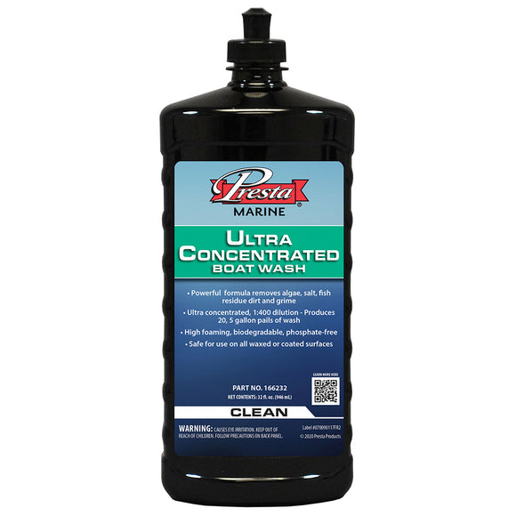 Presta Marine Ultra Concentrated Boat Wash - 32oz - Fishing Monsters