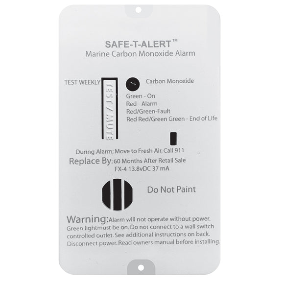 Safe-T-Alert FX-4 Carbon Monoxide Alarm - Fishing Monsters