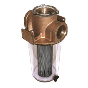 GROCO ARG-750 Series 3/4" Raw Water Strainer w/Monel Basket - Fishing Monsters