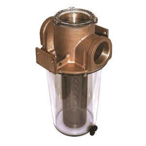 GROCO ARG-1250 Series 1-1/4" Raw Water Strainer w/Stainless Steel Basket - Fishing Monsters