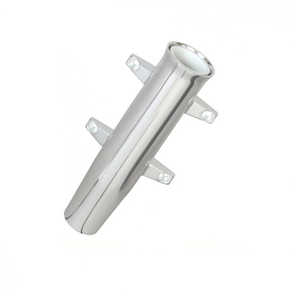 Lee's Aluminum Side Mount Rod Holder - Tulip Style - Silver Anodize - Fishing Monsters