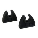 Perko Pole Storage Clips - Black - Pair - Fishing Monsters