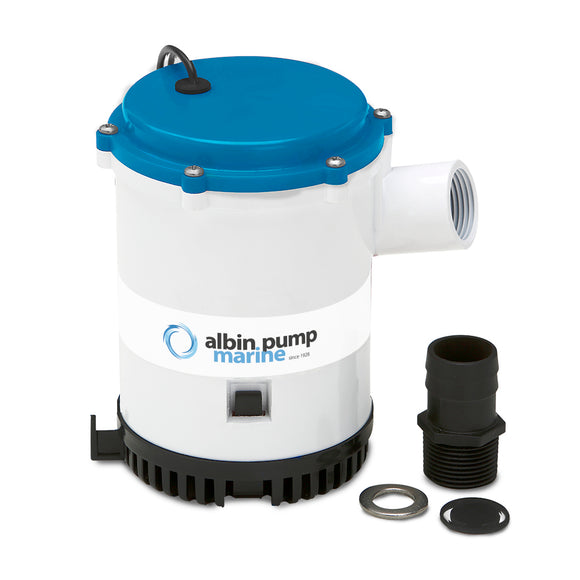 Albin Group Bilge Pump Heavy Duty 1750 GPH - 24V - Fishing Monsters