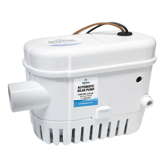 Albin Group Automatic Bilge Pump 1100 GPH - 24V - Fishing Monsters