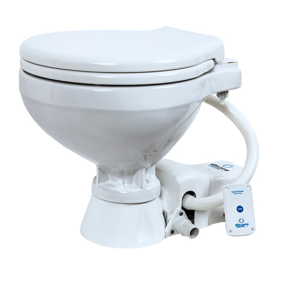 Albin Group Marine Toilet Standard Electric EVO Compact - 12V - Fishing Monsters