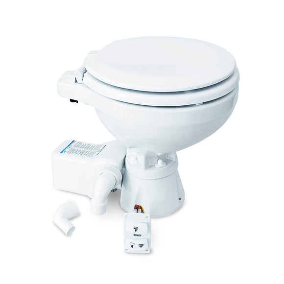 Albin Group Marine Toilet Silent Electric Compact - 12V - Fishing Monsters