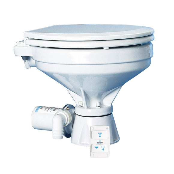 Albin Group Marine Toilet Silent Electric Comfort - 12V - Fishing Monsters