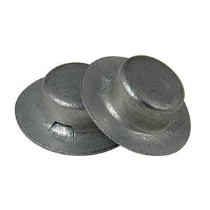 C.E. Smith Cap Nut - 1/2" 8 Pieces Zinc - Fishing Monsters