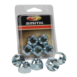 C.E. Smith Package Wheel Nuts 1/2" - 20 - 5 Pieces - Zinc - Fishing Monsters