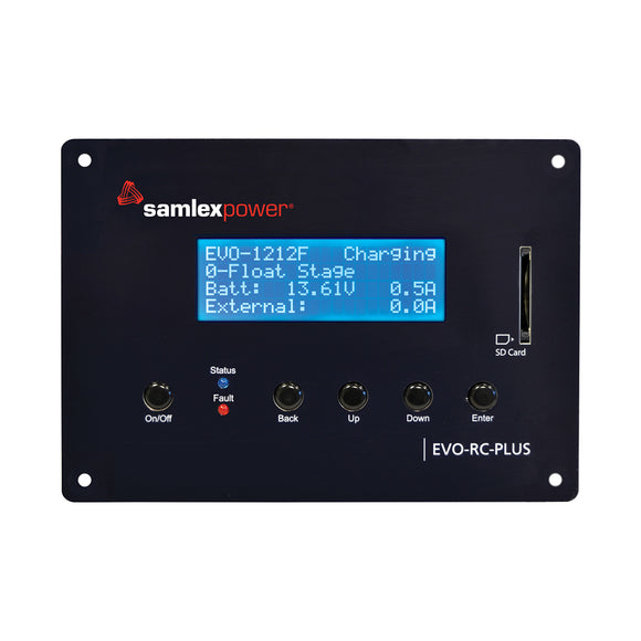 Samlex Programmable Remote Control f/Evolution™ F Series Inverter/Charger - Optional - Fishing Monsters