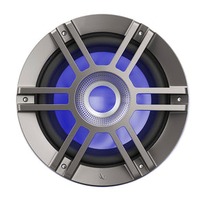 Infinity 10" Marine RGB Kappa Series Speakers - Titanium/Gunmetal - Fishing Monsters