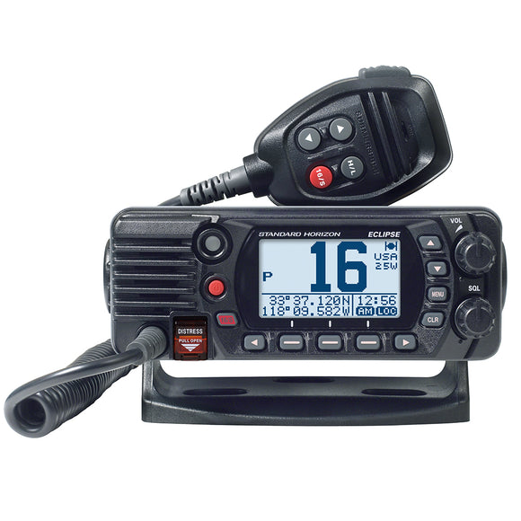 Standard Horizon GX1400 Fixed Mount VHF - Black - Fishing Monsters