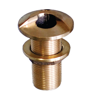 GROCO 1-1/4" Bronze High Speed Thru-Hull Fitting w/Nut - Fishing Monsters