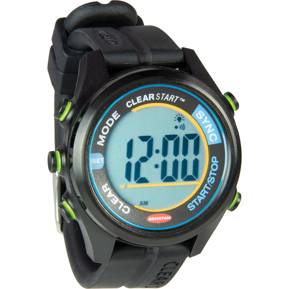 Ronstan ClearStart™ 40mm Sailing Watch- Black - Fishing Monsters