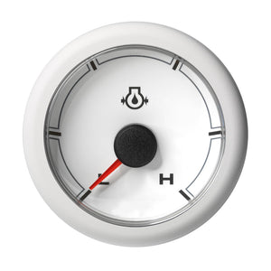 Veratron 52MM (2-1/16") OceanLink Engine Oil Pressure Gauge - Low/High (150 PSI) - White Dial & Bezel - Fishing Monsters