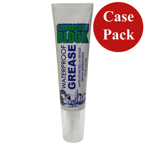 Corrosion Block High Performance Waterproof Grease - 2oz Tube - Non-Hazmat, Non-Flammable & Non-Toxic *Case of 24* - Fishing Monsters