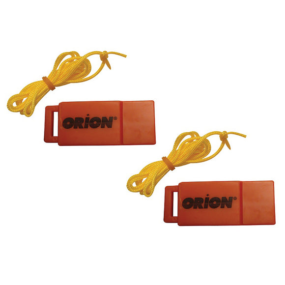 Orion Safety Whistle w/Lanyards - 2-Pack - Fishing Monsters