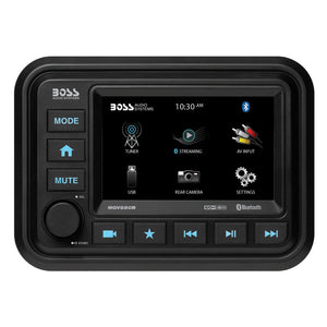 Boss Audio MGV550B Marine Stereo w/AM/FM/BT/Rear Camera - Fishing Monsters