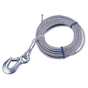 Sea-Dog Galvanized Winch Cable - 3/16" x 20' - Fishing Monsters